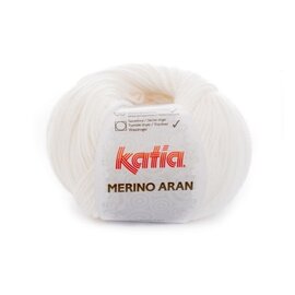 MERINO ARAN 1 - Wit bad 86986