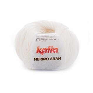 MERINO ARAN 1 - Wit bad 86986