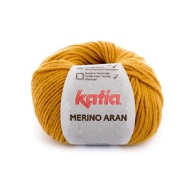 MERINO ARAN 41 - Licht mosterdgeel bad 87790
