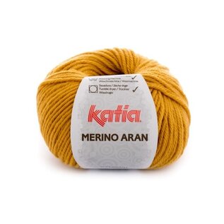 MERINO ARAN 41 - Licht mosterdgeel bad 87790