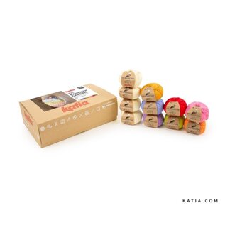 Rainbow Garden KAL 2026 Kit – Katia Fair Cotton