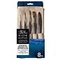 Winsor & Newton professionele synthetische aquarelkwasten, verpakking van 8 stuks