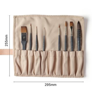 Winsor & Newton professionele synthetische aquarelkwasten, verpakking van 8 stuks