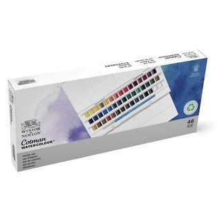 Winsor&Newton, Cotman water colours, Studio Set, 46st
