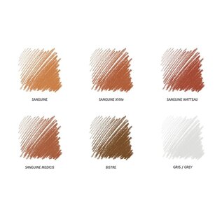 Conté à Paris Schetsset 12 Carre + 3 Potloden + Accessoires