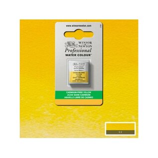 Winsor & Newton Professional Watercolour 1/2 Napje Cadmium-Free Yellow