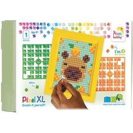 Pixel XL - Geschenkverpakking - Capybara - 1 basisplaat + kader