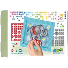Pixel XL - Geschenkverpakking - Olifant - 1 basisplaat + kader