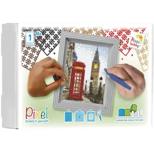 Pixel - Geschenkverpakking met 30 pixelmatjes - London -
