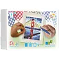 Pixel - Geschenkverpakking met 30 pixelmatjes - Golden Gate Bridge -