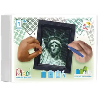 Pixel - Geschenkverpakking met 30 pixelmatjes - Vrijheidsbeeld -