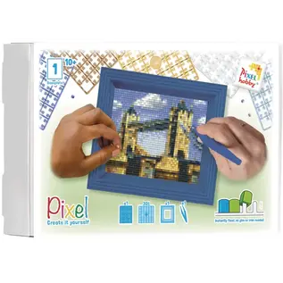 Pixel - Geschenkverpakking met 30 pixelmatjes - Tower Bridge -