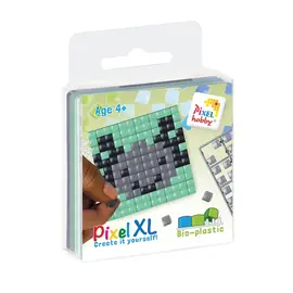 Pixel Magnet Fun Set - Axolotl - grijs