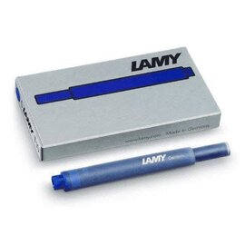 Lamy inktpatronen T10 blauw uitwisbare x5