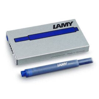 Lamy inktpatronen T10 blauw uitwisbare x5