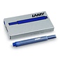 Lamy inktpatronen T10 blauw uitwisbare - Per doosje van 5st.