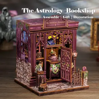 3D DIY Huisje, The Astrology Bookshop 15,5x16x18cm