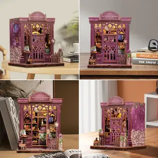 3D DIY Huisje, The Astrology Bookshop 15,5x16x18cm
