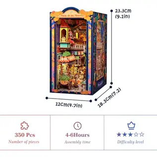 DIY Booknook, Plaza de los Muertos 18,3x12x23,3cm