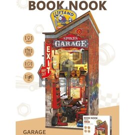 3D Booknook Garage,19x10x24,3cm