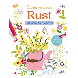 Boek - Kleuren op nummer - Een moment van Rust