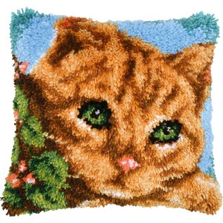 Knoopkussen kit Kat in boom