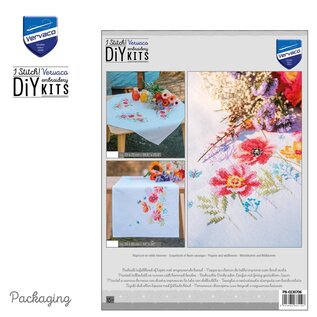 Loper kit Klaprozen en wilde bloemen