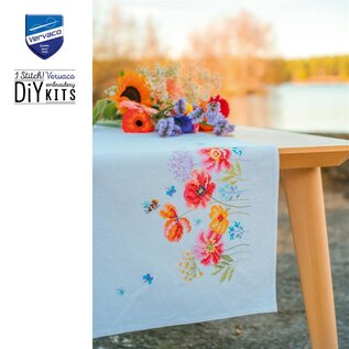 Loper kit Klaprozen en wilde bloemen