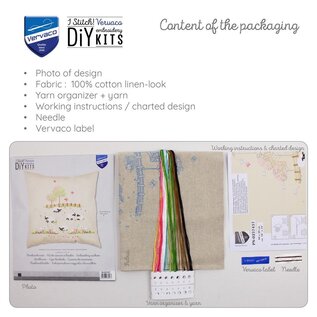 Kussen kit Schaapjes in de wei