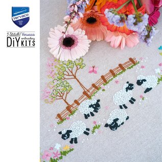 Tafelkleed kit Schaapjes in de wei