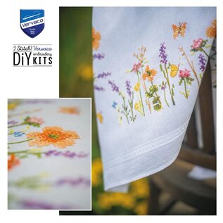 Tafelkleed kit Lavendel en veldbloemen