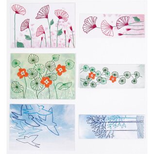 DMC Borduurkit Kaarten natuur 5,5-14,8cm