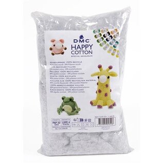 Gerecycleerde katoenen VULLING GRIJS voor amigurumis