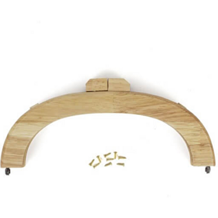 DMC Houten sluiting met magneetsluiting - inclusief schroeven Naturel