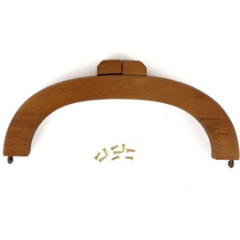 DMC Houten sluiting met magneetsluiting - inclusief schroeven (20 x 8cm) Donker