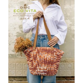 DMC Boek Eco Vita SIZE 4 - 6 projecten, Haken - NL-EN-DE
