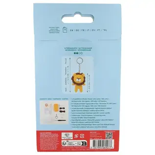 Anchor Mini amigurumi haak kit - sleutelhanger leeuw