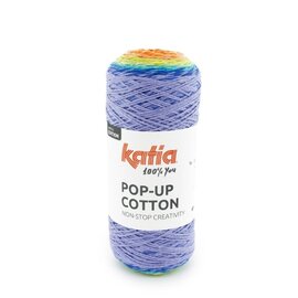 POP-UP COTTON 303 - Blauw-Rood-Oranje-Geel bad 89644