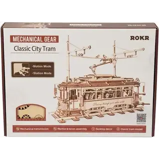 *** Robotime Classic City Tram ***