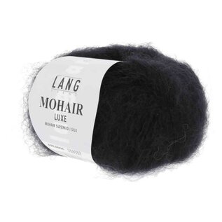 MOHAIR LUXE 0004 Zwart bad 266694