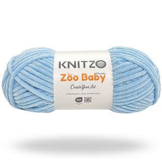 Knitzo Zoo Baby 131 Hemel Blauw Bad 312