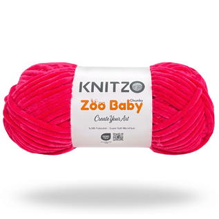 Knitzo Zoo Baby 120 Fuschia Bad 201