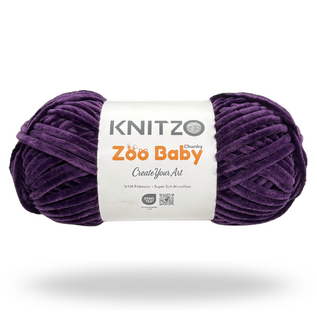 Knitzo Zoo Baby 127 Royal Pruim Bad 271