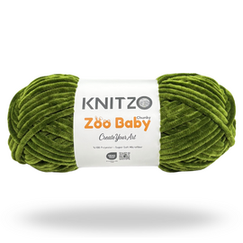 Knitzo Zoo Baby 138 Olijf Groen Bad 381