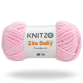 Knitzo Zoo Baby 117 Licht Roze Bad 172