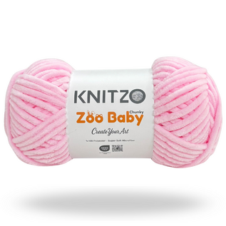 Knitzo Zoo Baby 117 Licht Roze Bad 172