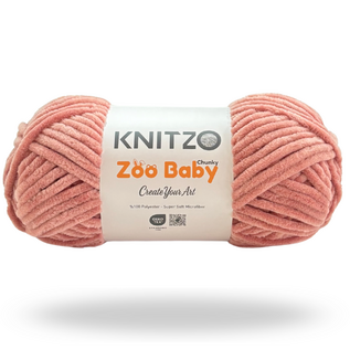 Knitzo Zoo Baby 122 Roze Bad 221