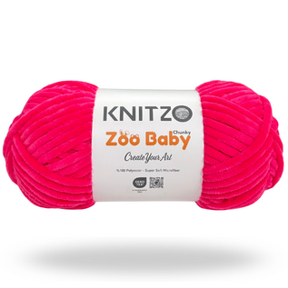 Knitzo Zoo Baby 119 Licht Fuschia Bad 191