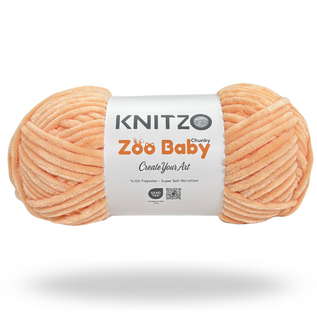 Knitzo Zoo Baby 104 Perzik Bad 041
