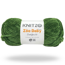 Knitzo Zoo Baby 139 Mosgroen Bad 391